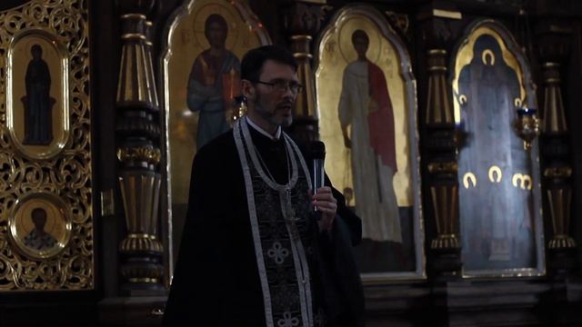 Проповедь после чтения Великого канона прп. Андрея Критского (вторник) смотреть онлайн
