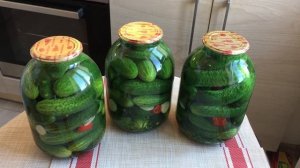 МАРИНОВАННЫЕ ОГУРЦЫ (бабушкин рецепт) | Хрустящие и очень вкусные ОГУРЦЫ НА ЗИМУ