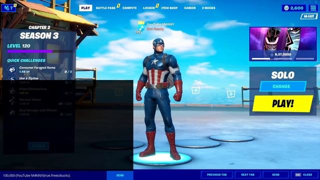 *WORKING* FREE V-BUCKS GLITCH IN FORTNITE CHAPTER 2 SEASON 4! Free V-Bucks In Fortnite! (Season 13)