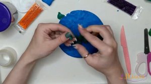 Поделка: Елка из пластилина. Новогодняя поделка. Поделка в садик и в школу.