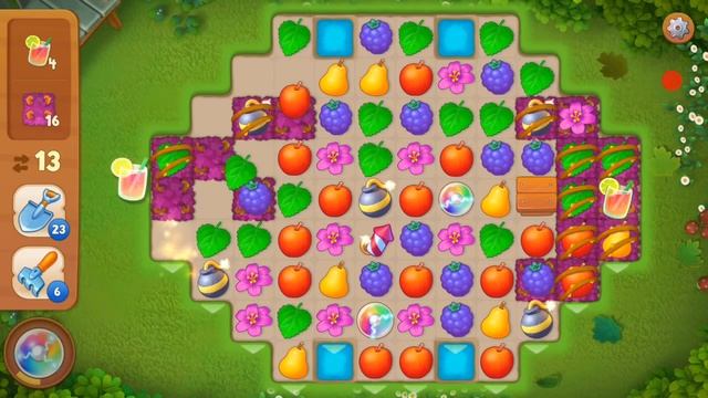 Gardenscapes ~ Level 1195 смотреть онлайн