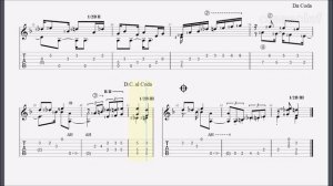 TAB/Sheet: Suite del Plata No. 1 (Milonga) by Maximo Diego Pujol [PDF + Guitar Pro + MIDI]