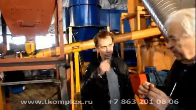 Установка "Пиротекс": линия по переработке углерода. Октябрь 2011 г. смотреть онлайн