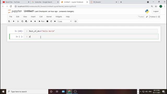 Print "Hello World" in python | Python Tutorial Series #1