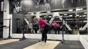 Наклоны доброе утро со штангой