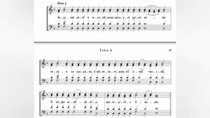 Глас 2, ирмосы воскресные, альт. Греческий распев.