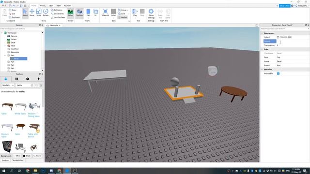 Roblox Studio. Урок 2. Создание моделей, добавление звуков и картинок. смотреть онлайн