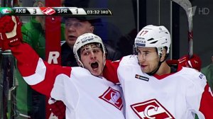 Казанский "Ак Барс" вновь вышел в лидеры Восточной конференции КХЛ, обыграв дома "Спартак"