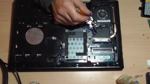 Чистка системы охлаждения Lenovo G505