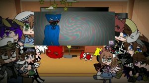 Семья Афтон +Генри Чарли на реакция на POPPY PLAYTIME?...