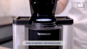 How to clean your Nespresso Vertuo with Caffenu Cleaning Pods