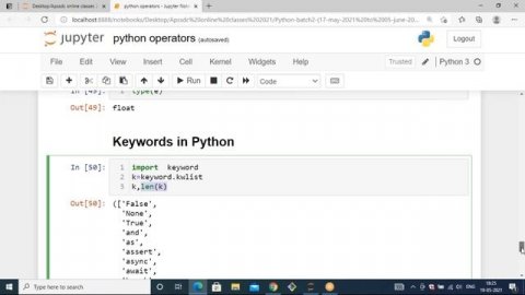 PYTHON-3(1) | OPERATORS IN PYTHON