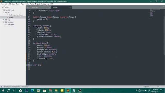 How to create Profile Card with HTML CSS | HTML CSS Profile Card @raselcoder смотреть онлайн