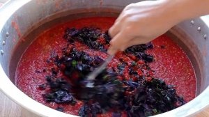 Рецепт от мамы очень вкусный аджика с базиликом
