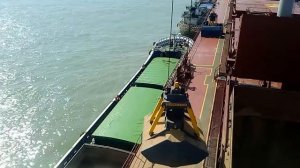 Разгрузка судна Часть 1