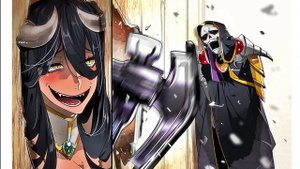 Альбедо из аниме Оверлорд