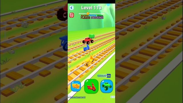 Shape Shifting Game ?✅ | Level - 113 Racing Games | #shorts #viral