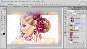 Create Watercolor Effect in Photoshop
