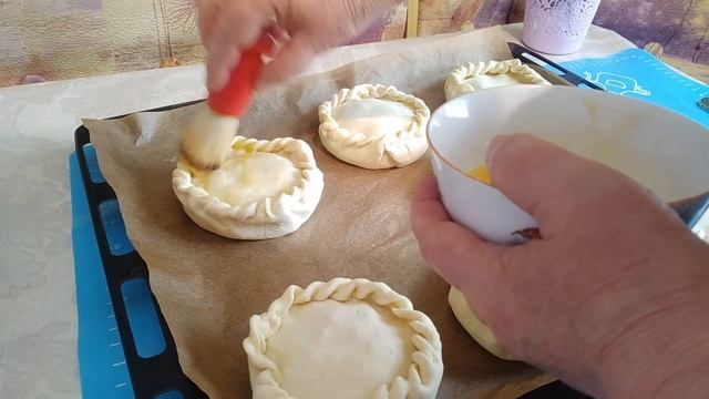 САМСА С КУРИЦЕЙ И ГРИБАМИ/КАК ПРИГОТОВИТЬ/SAMSA/萨姆萨Sà mǔ sà/@ВКУСНАЯ КУХНЯ. АЛЛА КОРБУТ