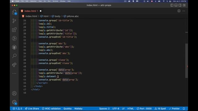 HTML Attributes versus Properties in JavaScript