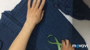 Красивый кардиган с косами спицами. Вяжем бомбер из толстой пряжи.