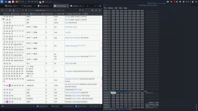 How to decode hexdump file.