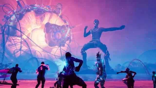 Трэвис Скотт и Фортнайт присутствуют: Астрономия (полное видео события) смотреть онлайн