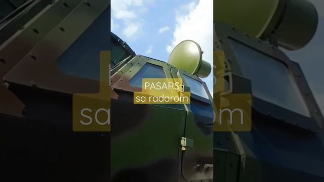 Novi sistem PVO PASARS sa radarom! The New Serbian Air Defense System with Radar guided Missiles!