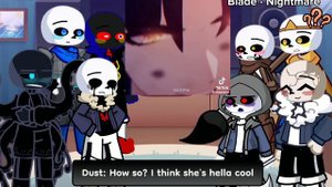 Sans Au's Reacts to Y/N as Nightmare's Future Girlfriend