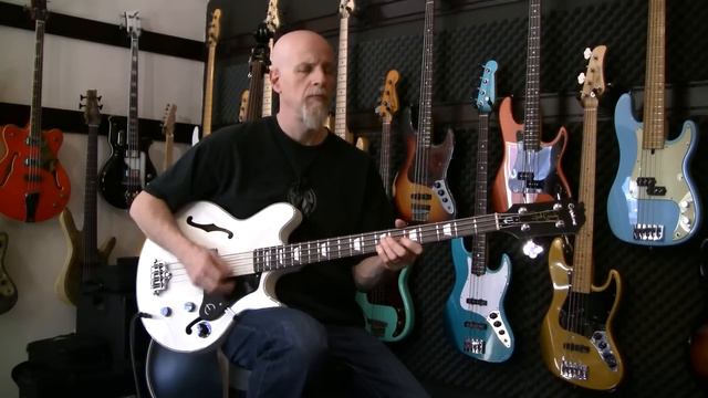 Epiphone Jack Casady Signature Bass Limited Edition смотреть онлайн