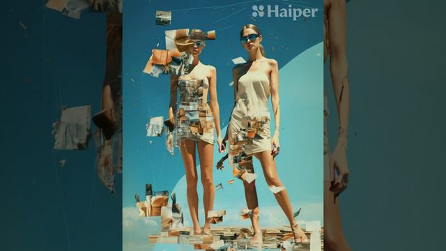 Нейросеть Haiper творю Видео AI fashion