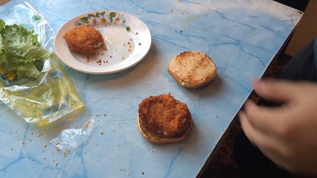 Как приготовить Чикенбургер как в Macdonalds