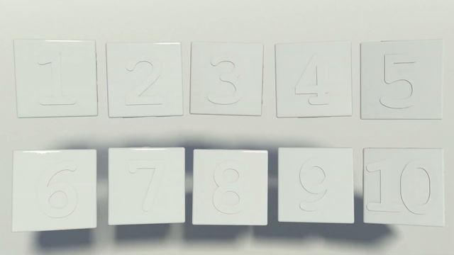 Учим цифры. Разноцветные кубики. Учим числа от 1 до 10 смотреть онлайн