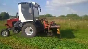 Самодельный комбайн из т 40