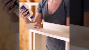 Как сделать подвесной шкафчик с дверцей