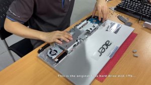 I buy a second Acer Aspire C22 in the space of 2 weeks [how to upgrade ssd]