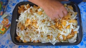 капуста с картошкой в духовке