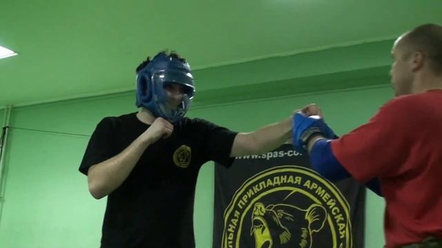Нестандартный переход на контратаку. Street fighting S.P.A.S.