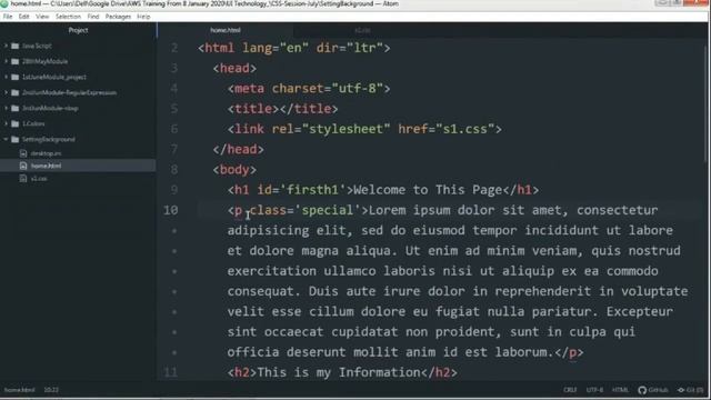 Types of CSS Selectors смотреть онлайн