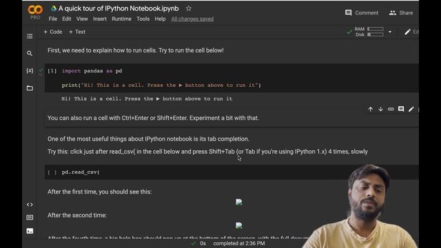 Python for Data Science: 1. Quick Tour Colab