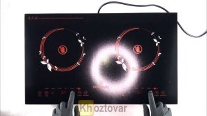 Распаковка инфракрасной сенсорной электроплиты Crownberg CB-1330