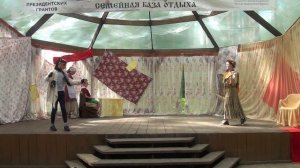 Спектакль "Буратино". Православный семейный лагерь ""Сретение на Павловском водохранилище