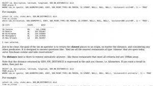 GIS: Oracle - find N neighbors (points) of a point within a radio (2 Solutions!!)