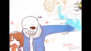 Sans x Frisk----go go go (nightcore)requested by HeyImChara Teddy