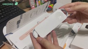 ?Unboxing Apple Watch SE 40MM Sand Pink | Christmas gift ?