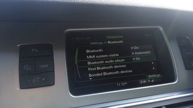 Audi MMI Blue Tooth Audio Streaming смотреть онлайн