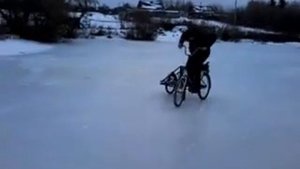 Велосипед с люлькой зимний ДРИФТ