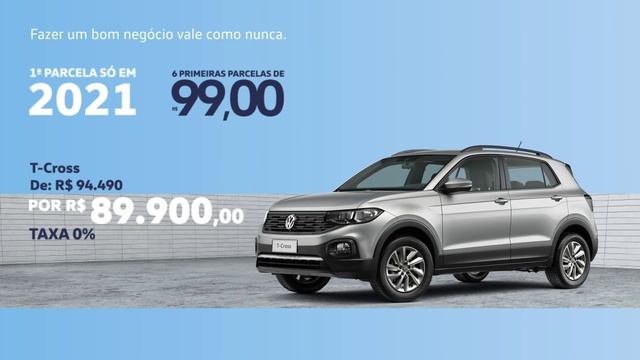 Na Germânica VW você compra seu 0 km com taxa 0% ou primeira parcela para 2021. Aproveite! смотреть онлайн