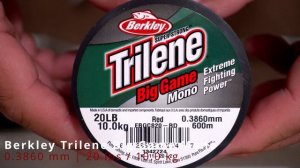 Berkley Trilene Big Game Monofilament Review