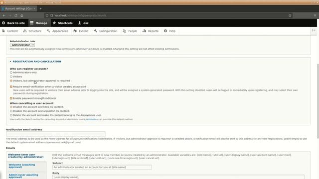 Drupal 9 First Step After Installation